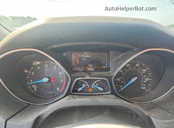 1FADP3E26HL251808 2017 FORD FOCUS Gray Սարքավորումների վահանակի տեսք