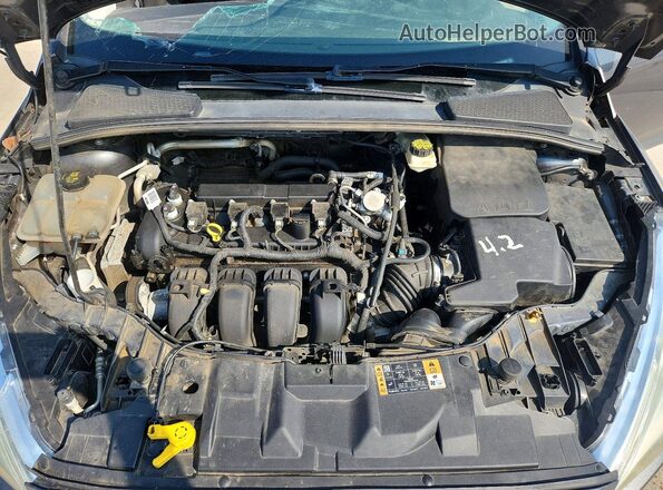 1FADP3E26HL251808 2017 FORD FOCUS Gray Սալոնի հետևի տեսք