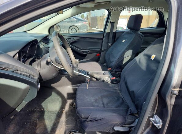 1FADP3E26JL300138 2018 FORD FOCUS Gray Vista interior delantera