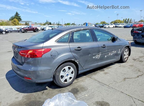 1FADP3E27GL221540 2016 FORD FOCUS Gray Trasero derecho