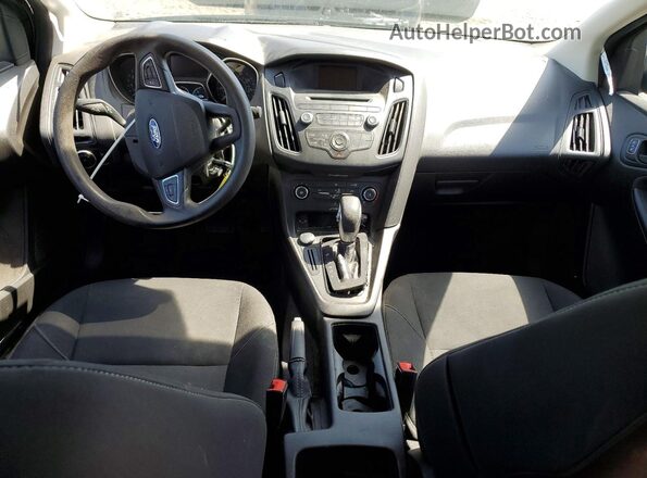 1FADP3E27GL221540 2016 FORD FOCUS Gray Vista del salpicadero