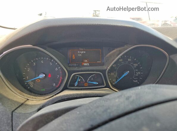 1FADP3E27GL343492 2016 FORD FOCUS Silver Սարքավորումների վահանակի տեսք