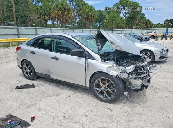 1FADP3E27GL355416 2016 FORD FOCUS Серебряный Передняя правая четверть