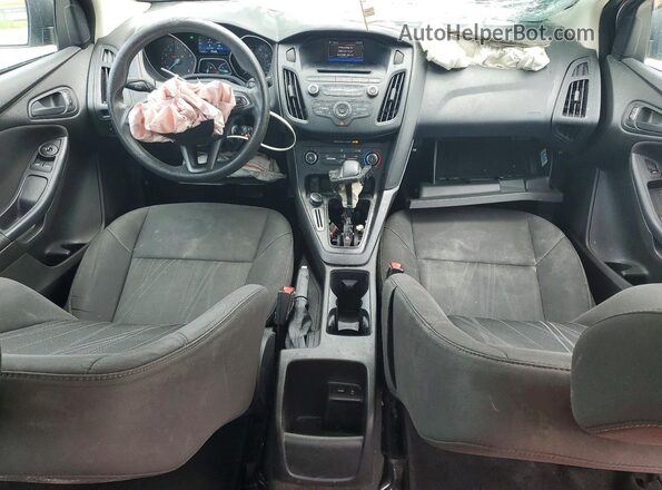 1FADP3E27GL355416 2016 FORD FOCUS Серебряный Вид панели приборов