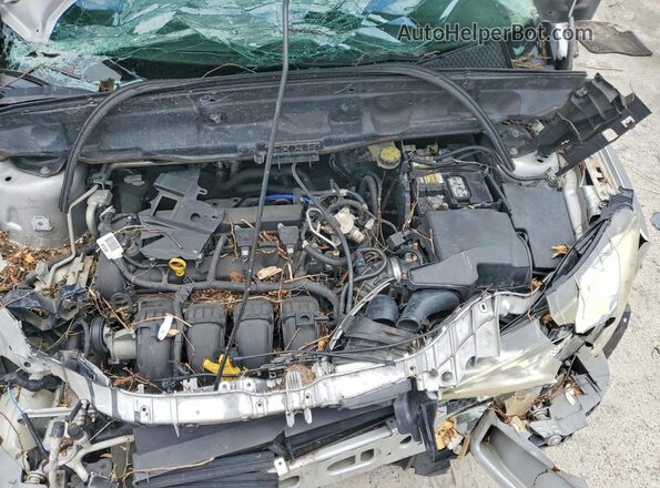 1FADP3E27GL355416 2016 FORD FOCUS Серебряный Вид задней части салона