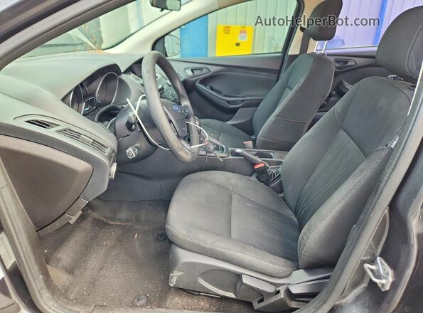 1FADP3E27HL202441 2017 FORD FOCUS Gray წინა სალონის ხედი