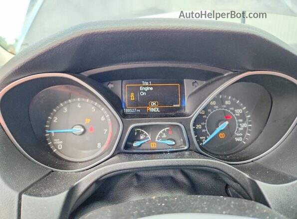 1FADP3E27HL202441 2017 FORD FOCUS Gray ხელსაწყოთა პანელის ხედი