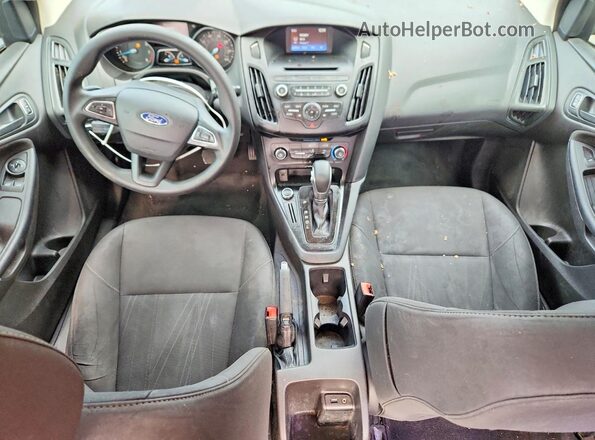 1FADP3E27HL202441 2017 FORD FOCUS Gray წინა პანელის ხედი
