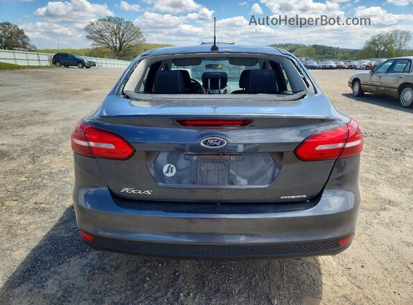 1FADP3E28GL343291 2016 FORD FOCUS Серый Вид сзади