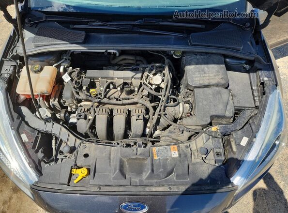 1FADP3E28GL343291 2016 FORD FOCUS Серый Вид задней части салона