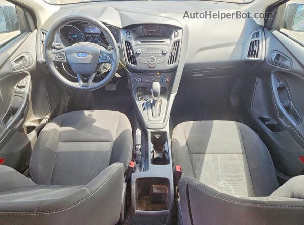 1FADP3E28GL343291 2016 FORD FOCUS Серый Вид панели приборов