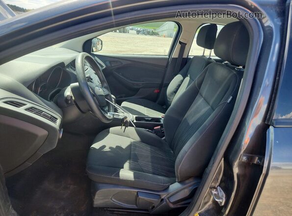1FADP3E28GL343291 2016 FORD FOCUS Серый Вид салона спереди