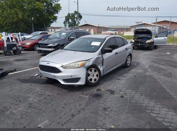 1FADP3E28GL366019 2016 FORD FOCUS Silver Առջևի ձախ երեք քառորդ տեսարան