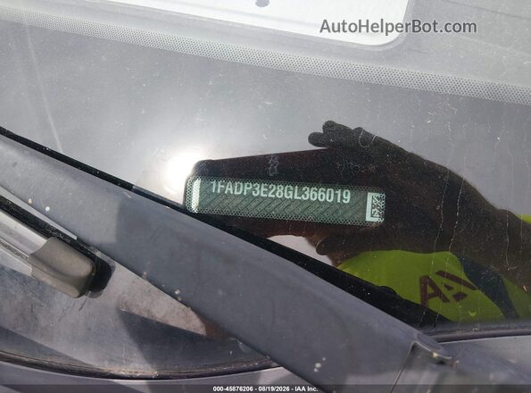 1FADP3E28GL366019 2016 FORD FOCUS Silver Շարժիչի բաժամունքի տեսք