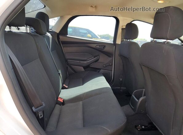 1FADP3E28HL214081 2017 FORD FOCUS White Rear seats view