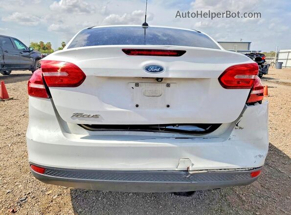 1FADP3E28HL214081 2017 FORD FOCUS White Rear view
