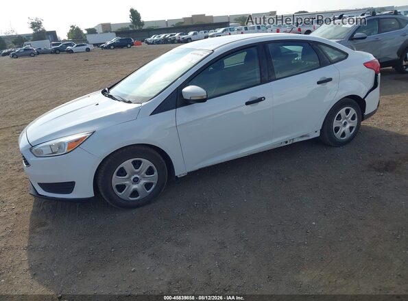 1FADP3E28JL278885 2018 FORD FOCUS White Առջևի ձախ երեք քառորդ տեսարան