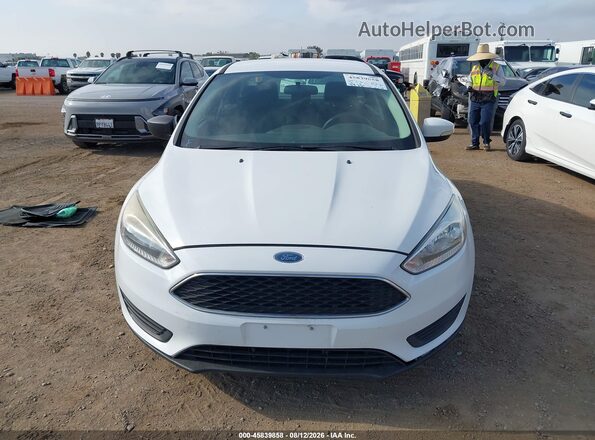 1FADP3E28JL278885 2018 FORD FOCUS White Սարքավորումների վահանակի տեսք