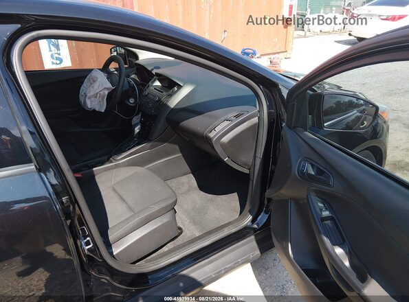 1FADP3E29GL397506 2016 FORD FOCUS Black Widok wnętrza z przodu