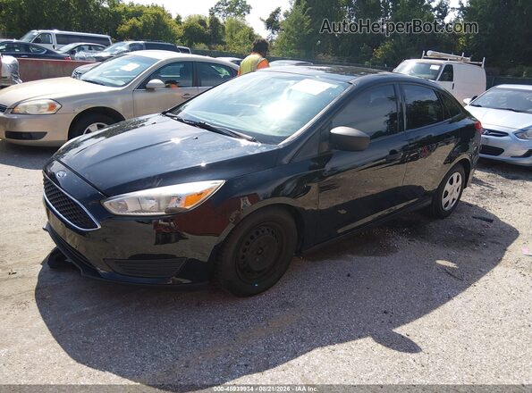 1FADP3E29GL397506 2016 FORD FOCUS Black Przód lewy