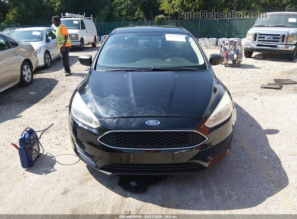 1FADP3E29GL397506 2016 FORD FOCUS Black Widok zestawu wskaźników