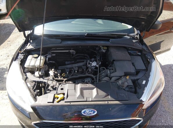 1FADP3E29GL397506 2016 FORD FOCUS Black Widok z tyłu