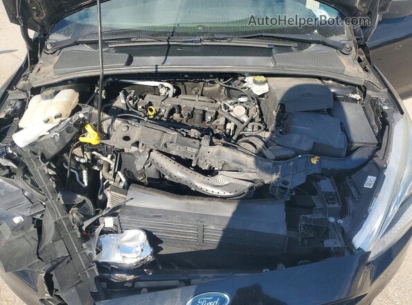 1FADP3E29JL219361 2018 FORD FOCUS Black უკანა სალონის ხედი