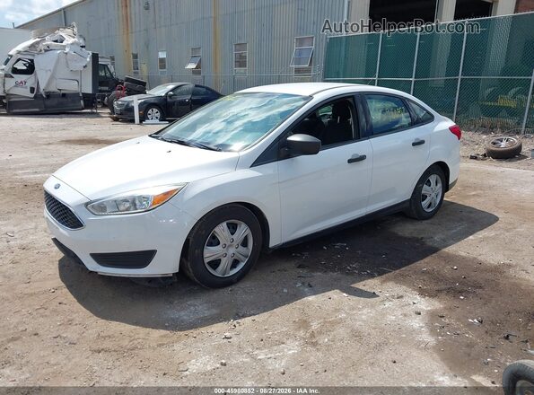 1FADP3E2XGL329750 2016 FORD FOCUS White წინა მარცხენა ხედი სამი მეოთხედიდან