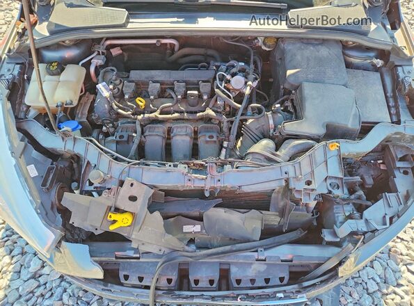 1FADP3E2XGL361596 2016 FORD FOCUS Charcoal Widok wnętrza z tyłu