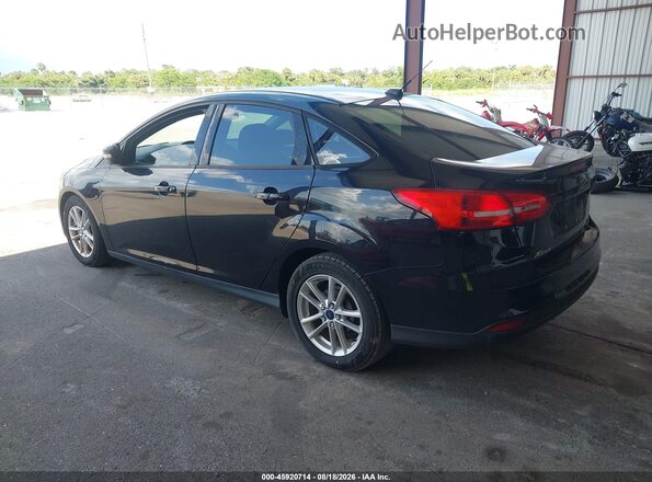 1FADP3F20GL204920 2016 FORD FOCUS Black Tył lewy