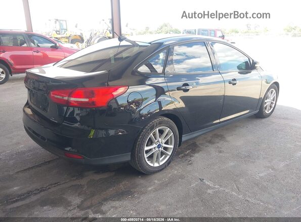 1FADP3F20GL204920 2016 FORD FOCUS Black Tył prawy