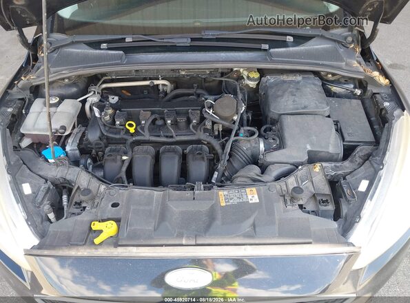 1FADP3F20GL204920 2016 FORD FOCUS Black Widok z tyłu