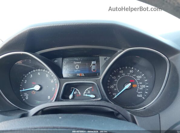 1FADP3F20GL214315 2016 FORD FOCUS Silver Вид задніх сидінь