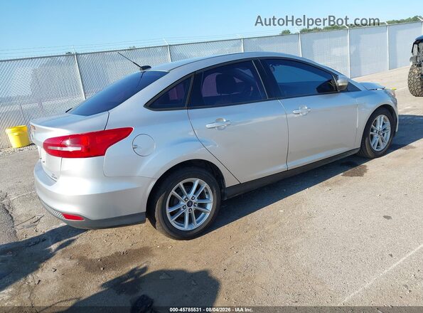 1FADP3F20GL214315 2016 FORD FOCUS Silver Задня права чверть