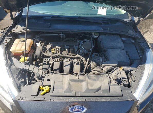 1FADP3F20GL227016 2016 FORD FOCUS Gray Вид задньої частини салону