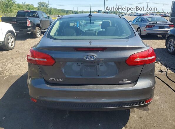 1FADP3F20GL227016 2016 FORD FOCUS Gray Вид ззаду