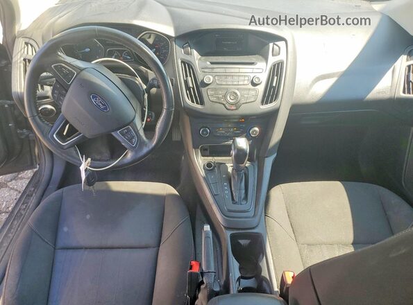 1FADP3F20GL227016 2016 FORD FOCUS Gray Вид панелі приладів