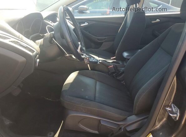 1FADP3F20GL227016 2016 FORD FOCUS Gray Вид салону спереду