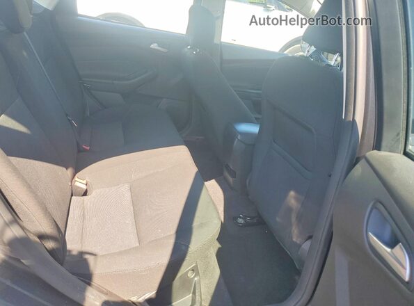 1FADP3F20GL227016 2016 FORD FOCUS Gray Вид задніх сидінь