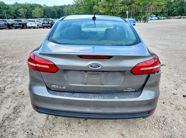 1FADP3F20GL303057 2016 FORD FOCUS Gray Вид ззаду
