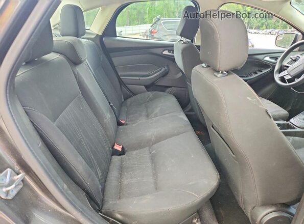 1FADP3F20GL303057 2016 FORD FOCUS Gray Вид задніх сидінь