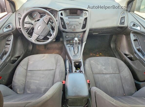 1FADP3F20GL303057 2016 FORD FOCUS Gray Вид панелі приладів