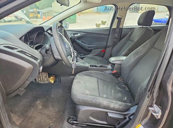 1FADP3F20GL303057 2016 FORD FOCUS Gray Вид салону спереду