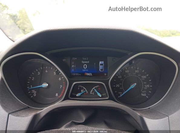 1FADP3F20GL312423 2016 FORD FOCUS Gray Widok tylnych siedzeń