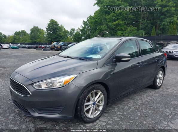 1FADP3F20GL312423 2016 FORD FOCUS Gray Przód lewy