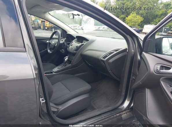 1FADP3F20GL312423 2016 FORD FOCUS Gray Widok wnętrza z przodu