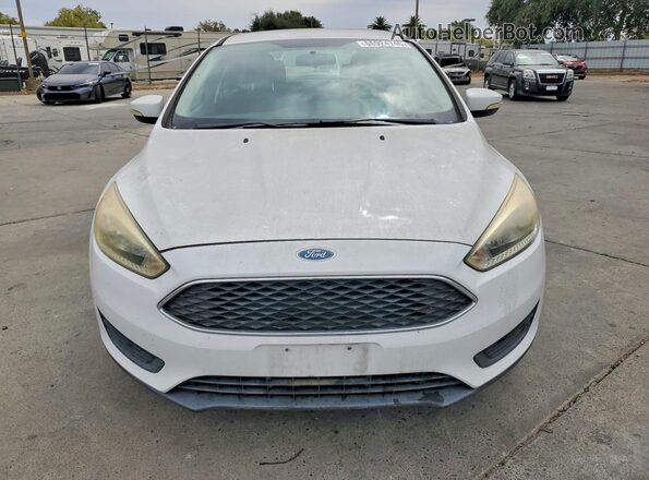 1FADP3F20GL320022 2016 FORD FOCUS White Вид щитка приладів