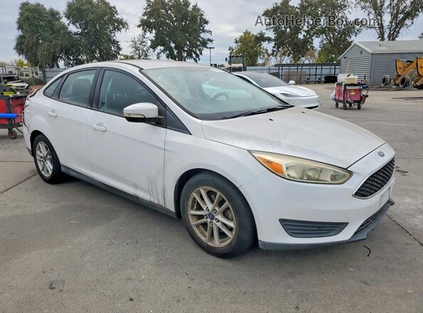 1FADP3F20GL320022 2016 FORD FOCUS White Вид салону спереду