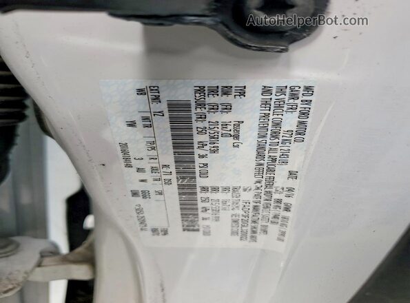 1FADP3F20GL320022 2016 FORD FOCUS White 