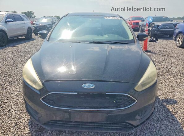 1FADP3F20GL323874 2016 FORD FOCUS Black წინა ხედი